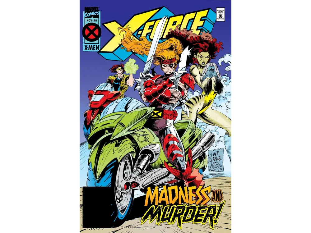Marvel Comics X-Force (1991 1st Series) 040 Deluxe Edition (Cond. FN+) 20544