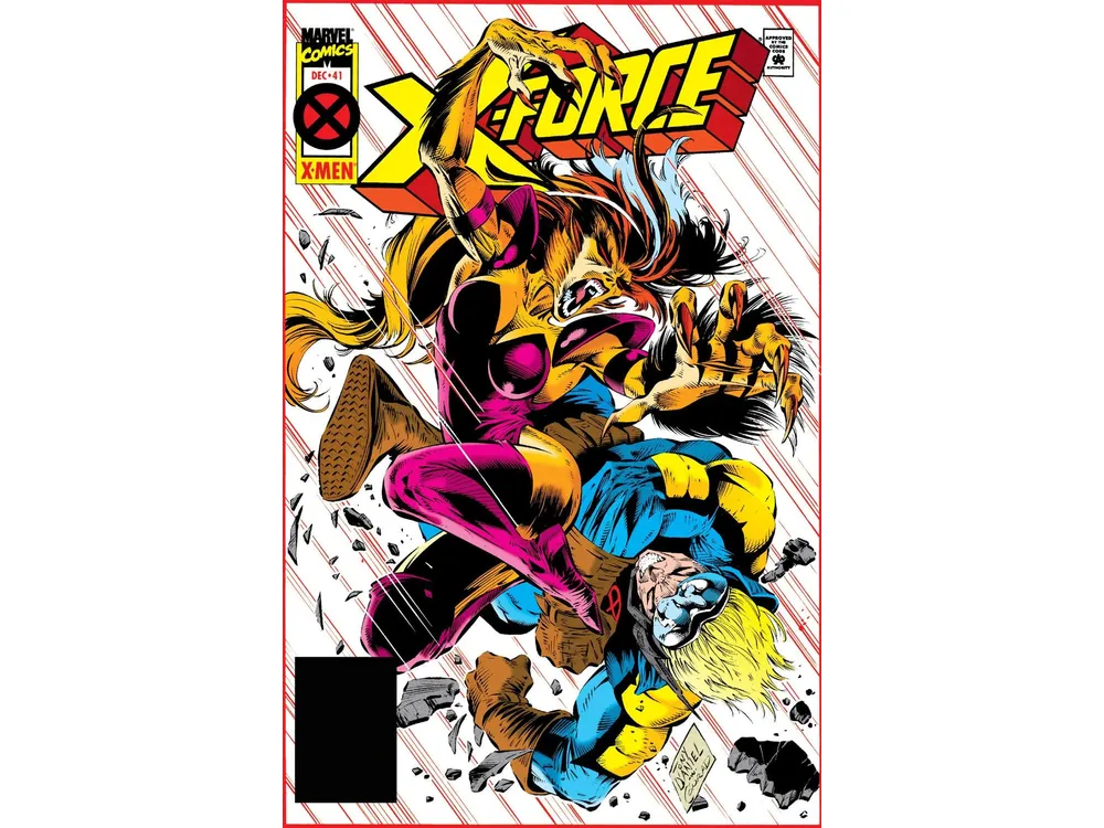 Marvel Comics X-Force (1991 1st Series) 041 Deluxe Edition (Cond. FN) 20561