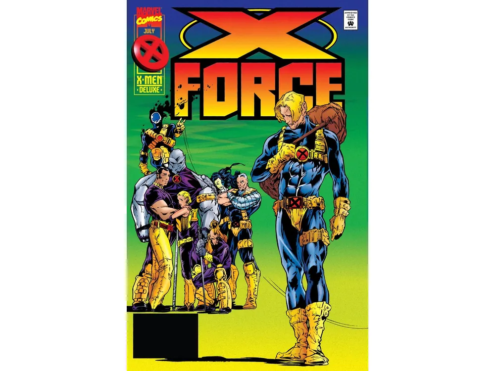 Marvel Comics X-Force (1991 1st Series) 044 Deluxe Edition (Cond. FN) 20564