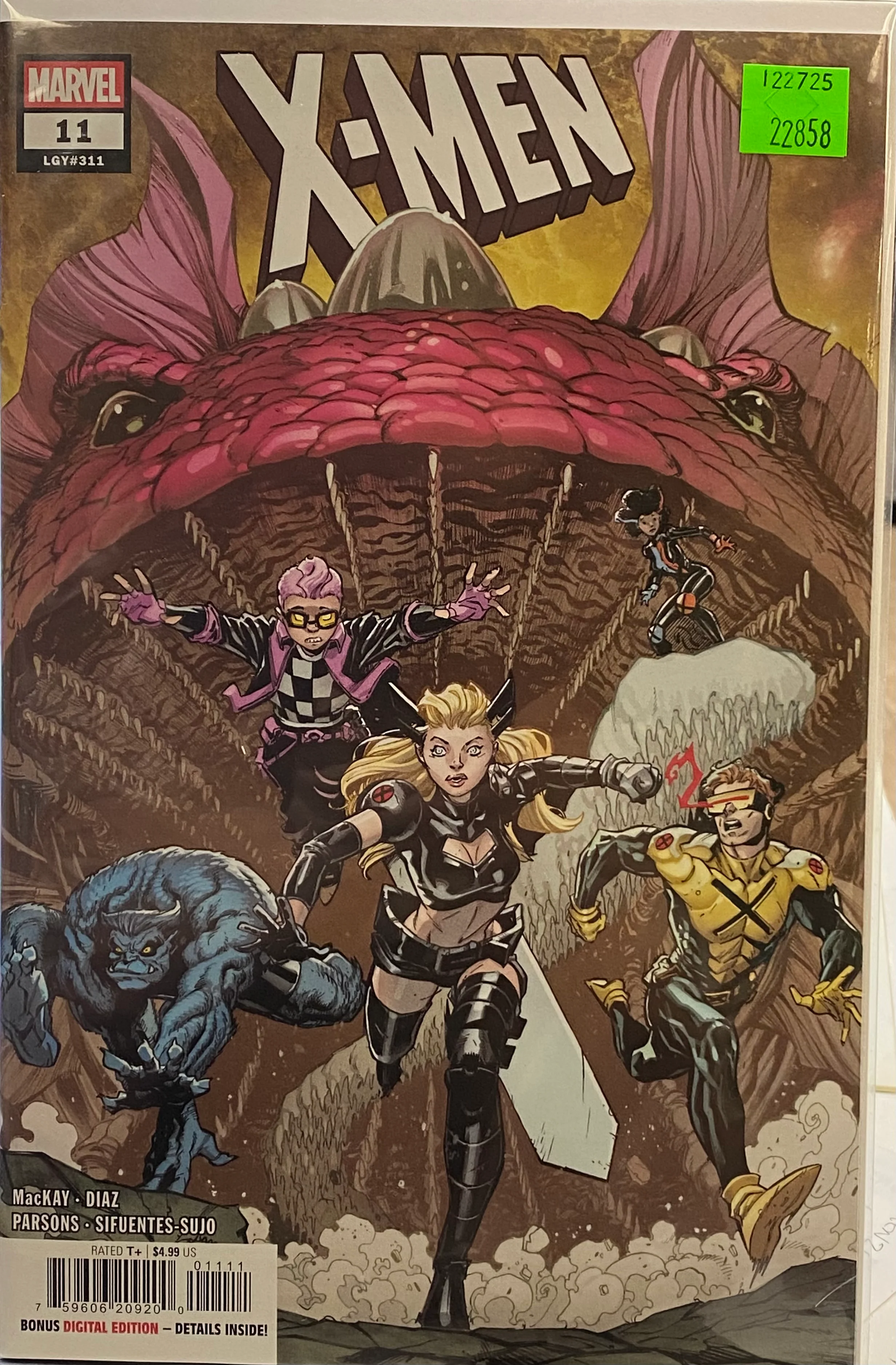 Marvel Comics - X-Men (2024) 011 (Cond. VF-) - 22858
