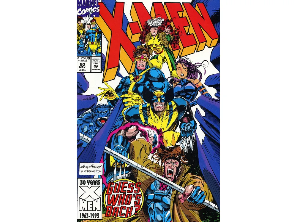 Marvel Comics - X-Men (1991 1st Series) 020 (Cond. FN- ) 20038