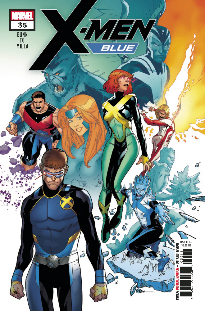 Marvel Comics - X-Men Blue (2017) 035 (Cond. FN+) - 22512