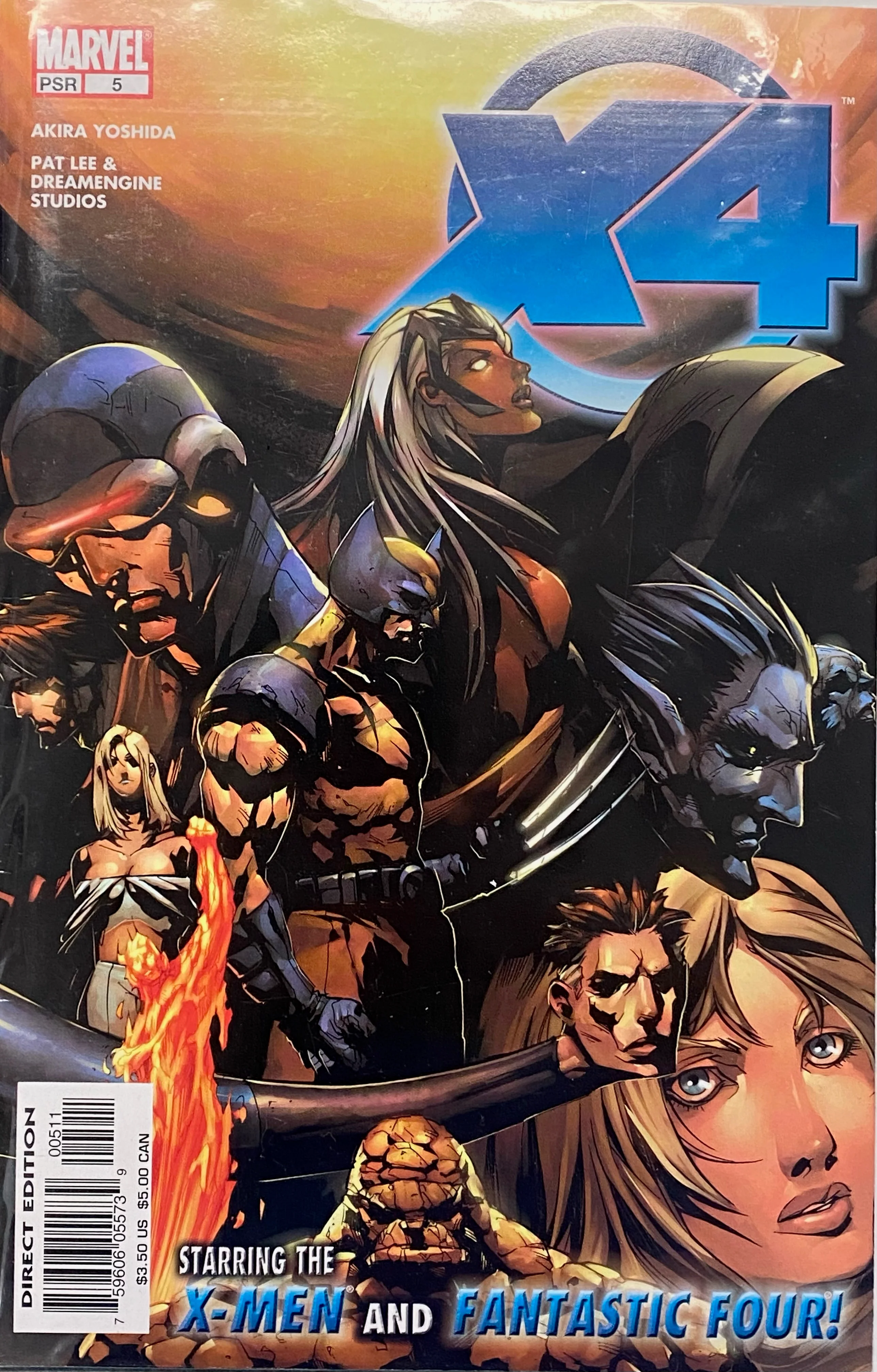 Marvel Comics - X-Men Fantastic Four (2005) 005 (Cond. FN-) - 1245