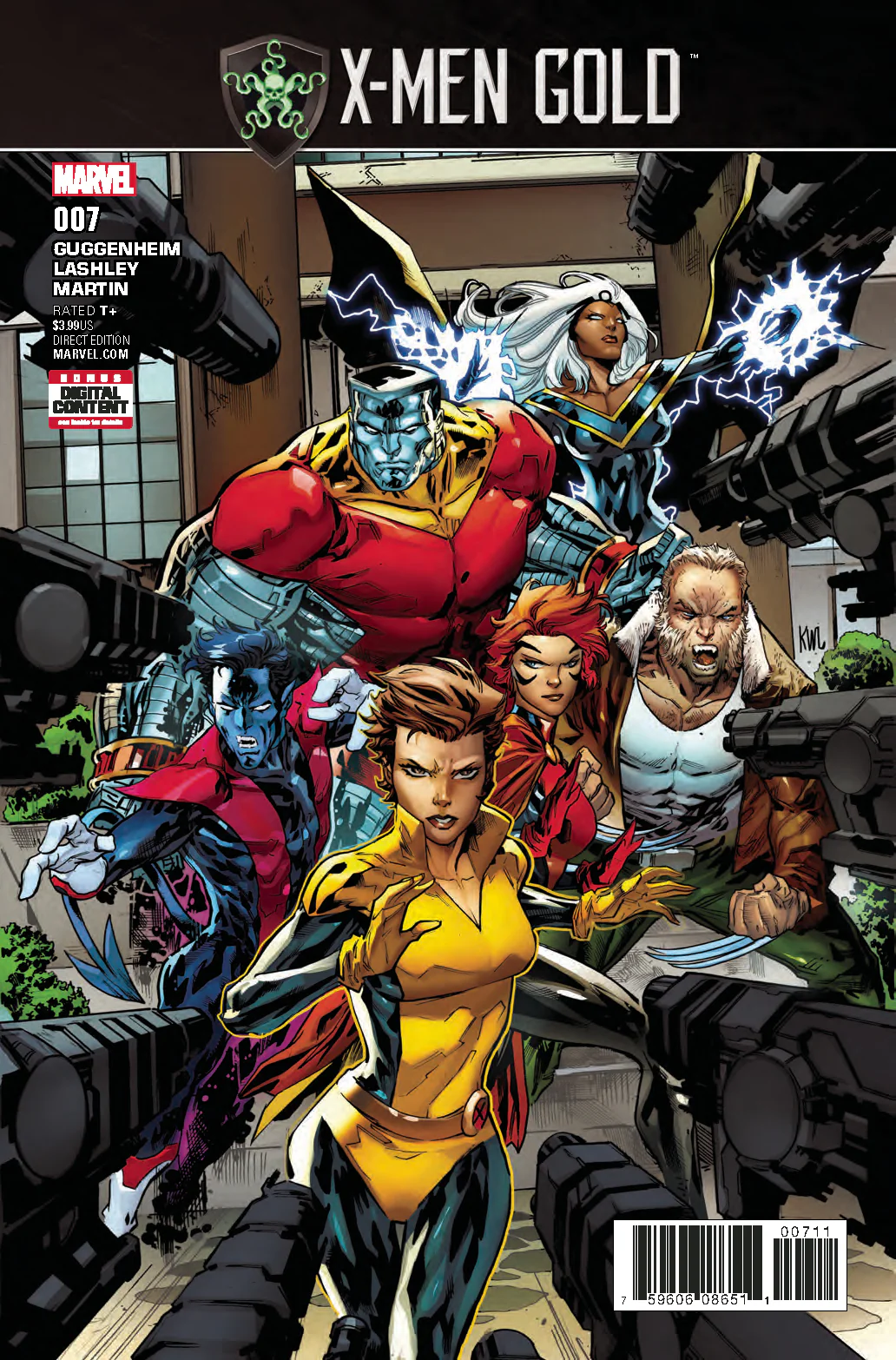 Marvel Comics - X-Men Gold (2017) 007 (Cond. FN+) 22523
