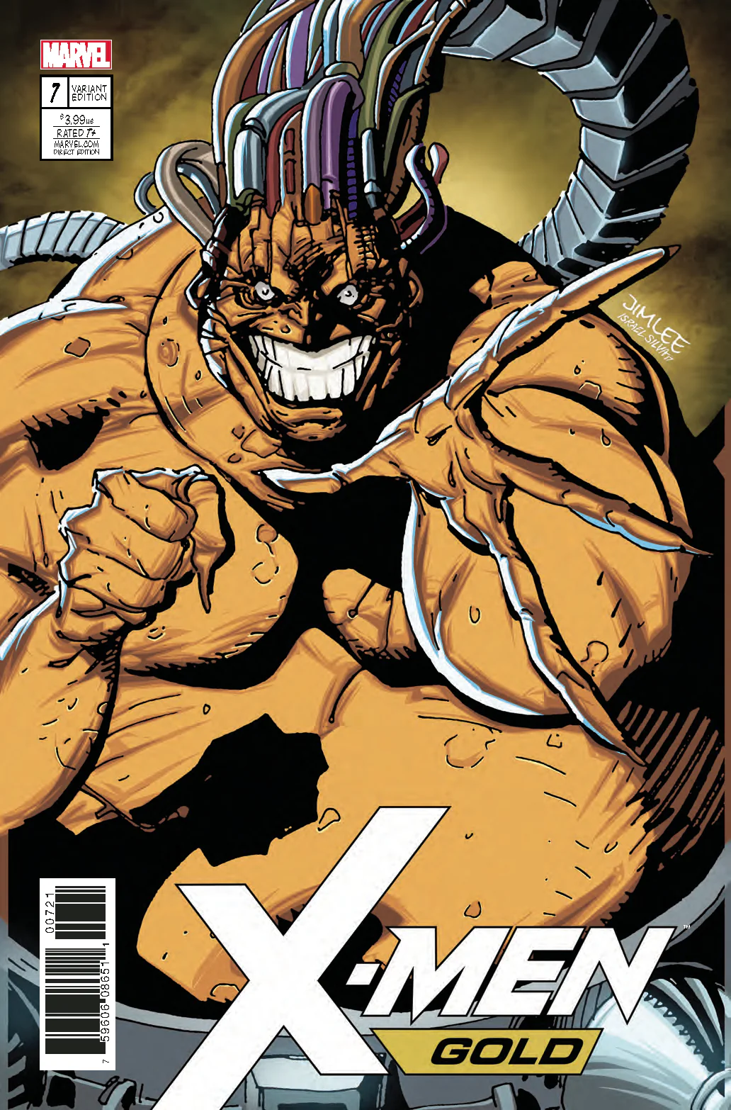 Marvel Comics - X-Men Gold (2017) 007 Jim Lee Variant Edition (Cond. FN+) 22524