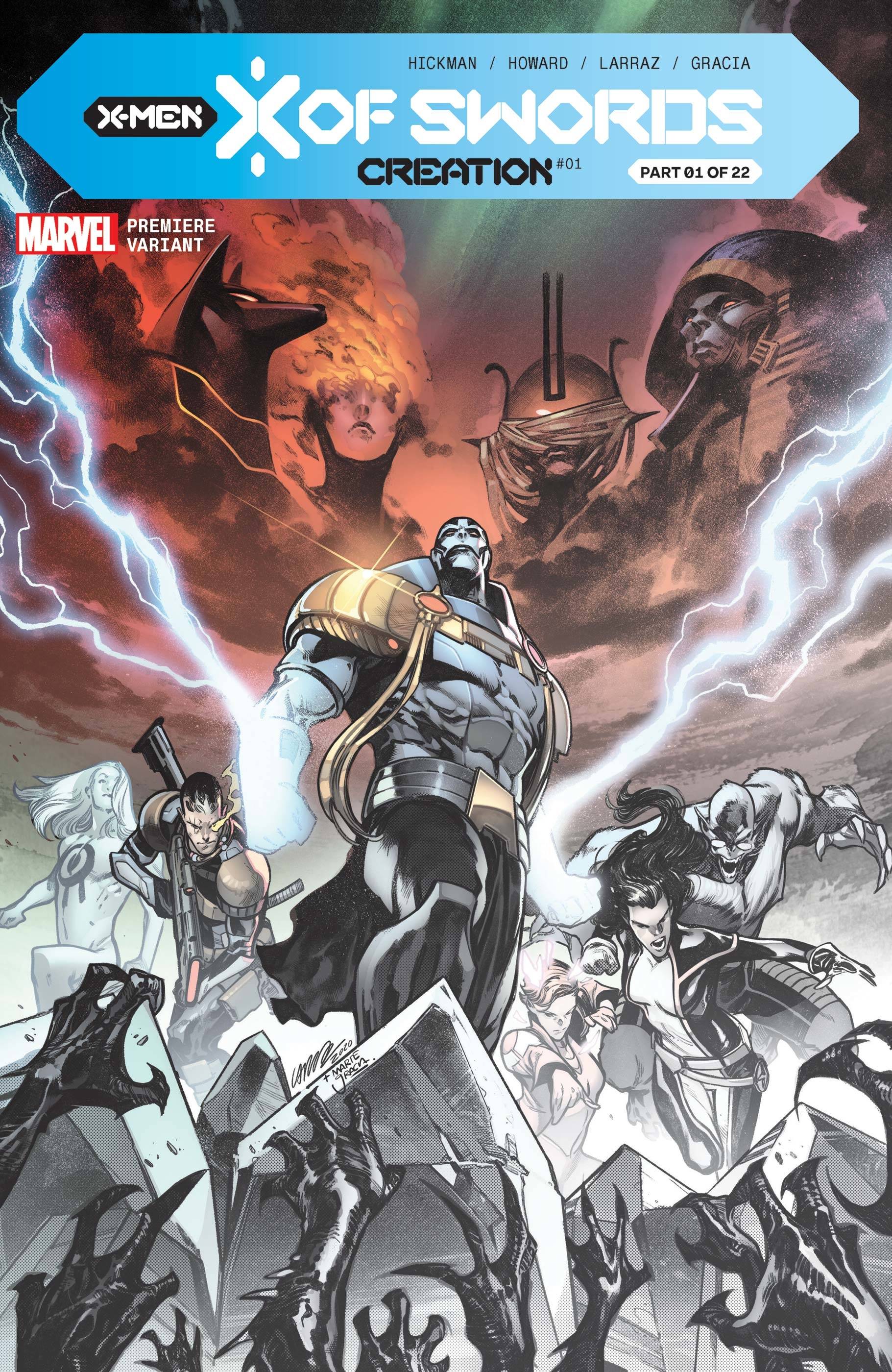 Marvel Comics - X of Swords Creation (2020) 001 Larraz Premier Variant Edition (Cond. FN+) - 22511