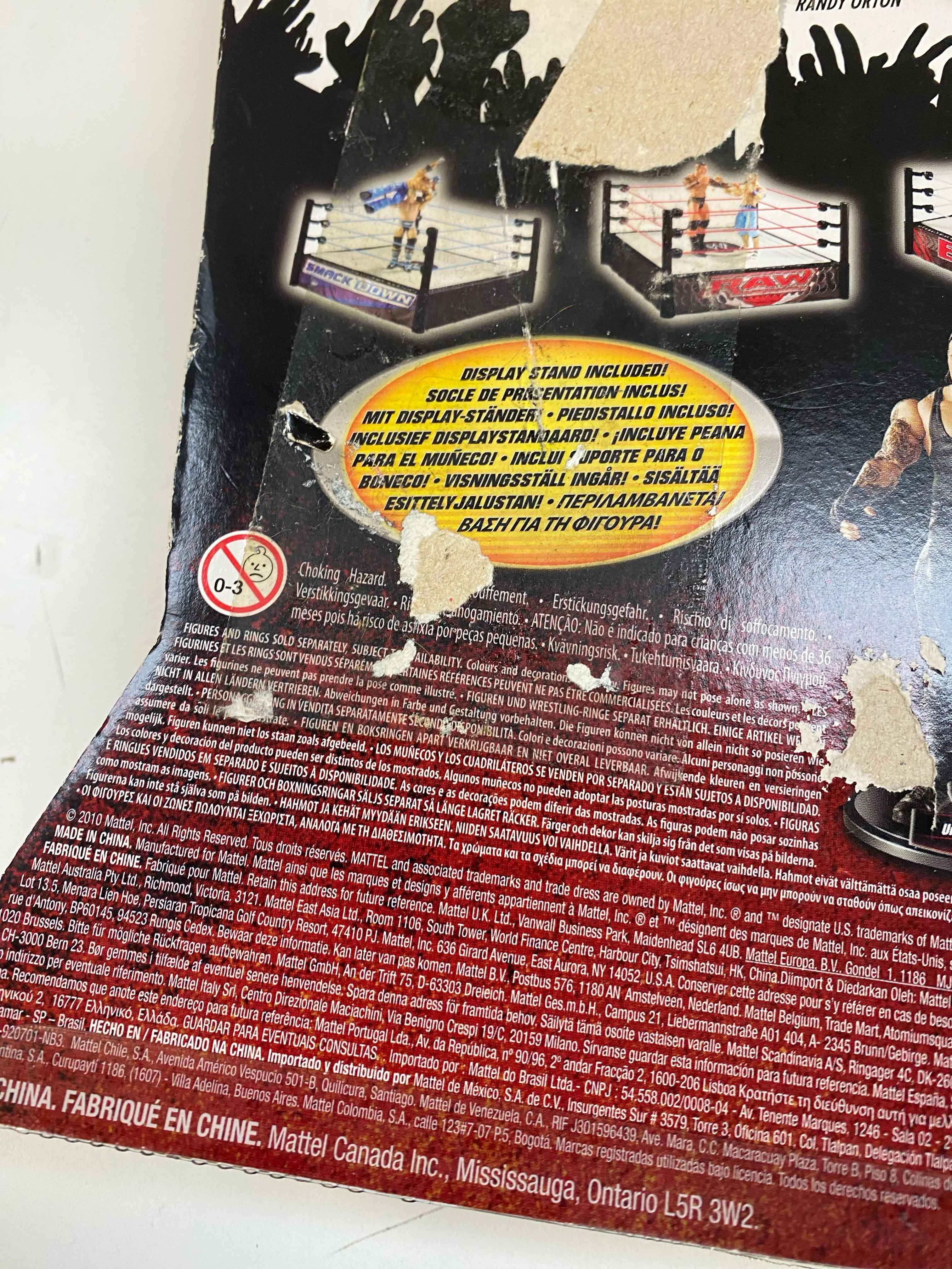 Mattel - 2010 - WWE - Undertaker - Series 3 - 7" Action Figure - R0018 *Damaged Box* - Image 14