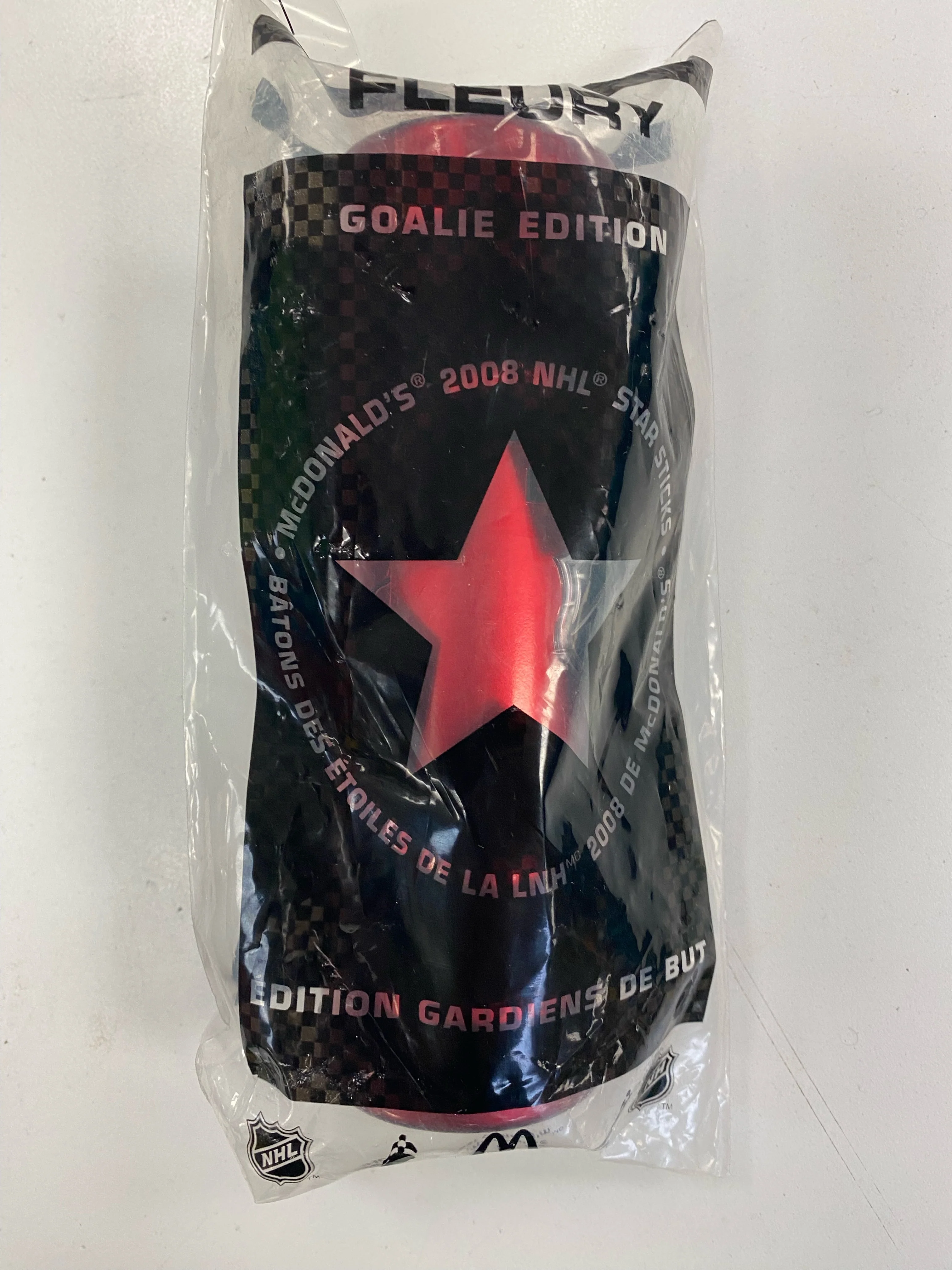 McDonalds - 2008 - NHL - Star Sticks Goalie Edition - Marc-Andre Fleury