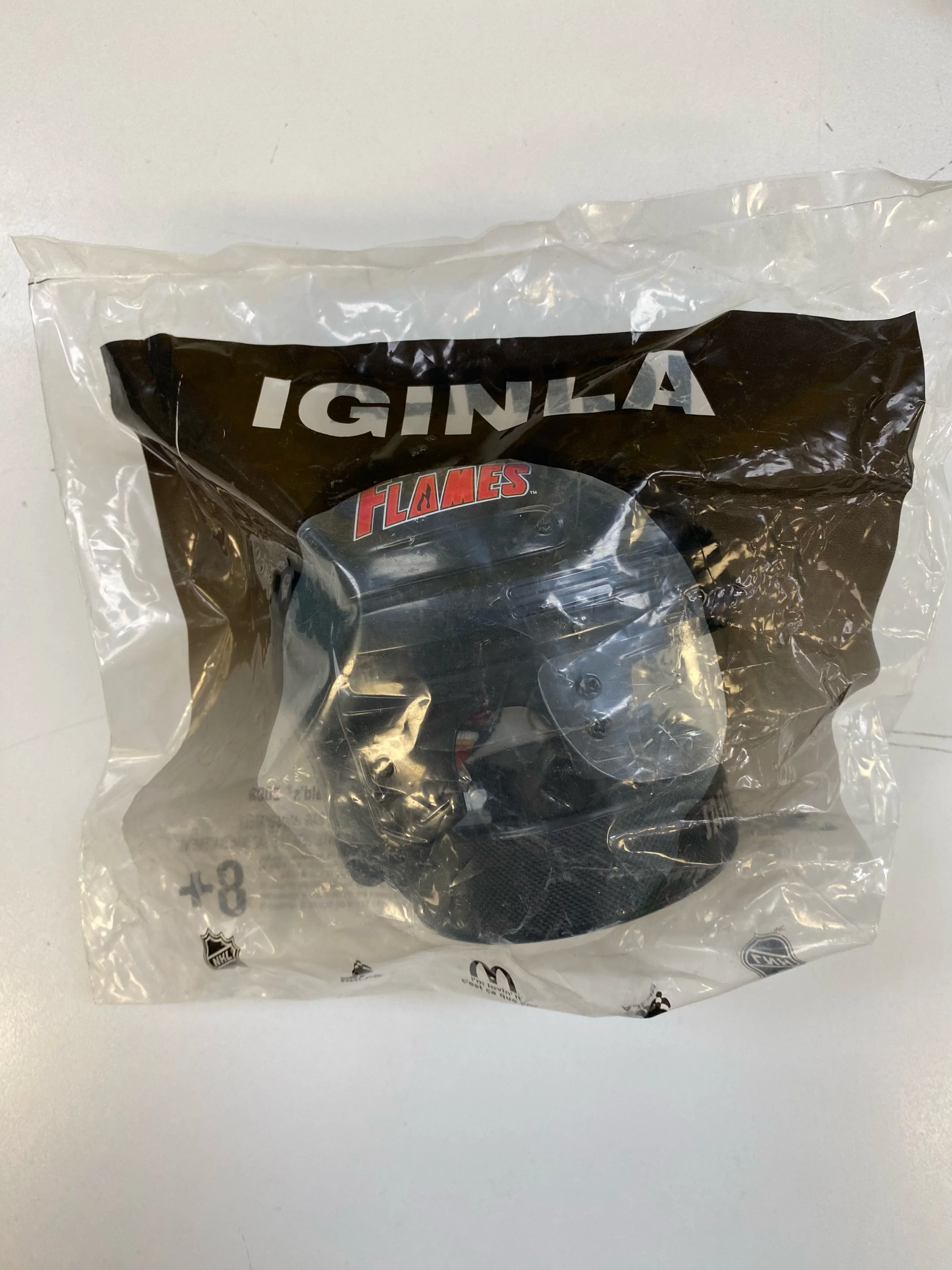 McDonalds - 2009 - NHL - Calgary Flames - Jarome Iginla - Mini Helmet Sealed
