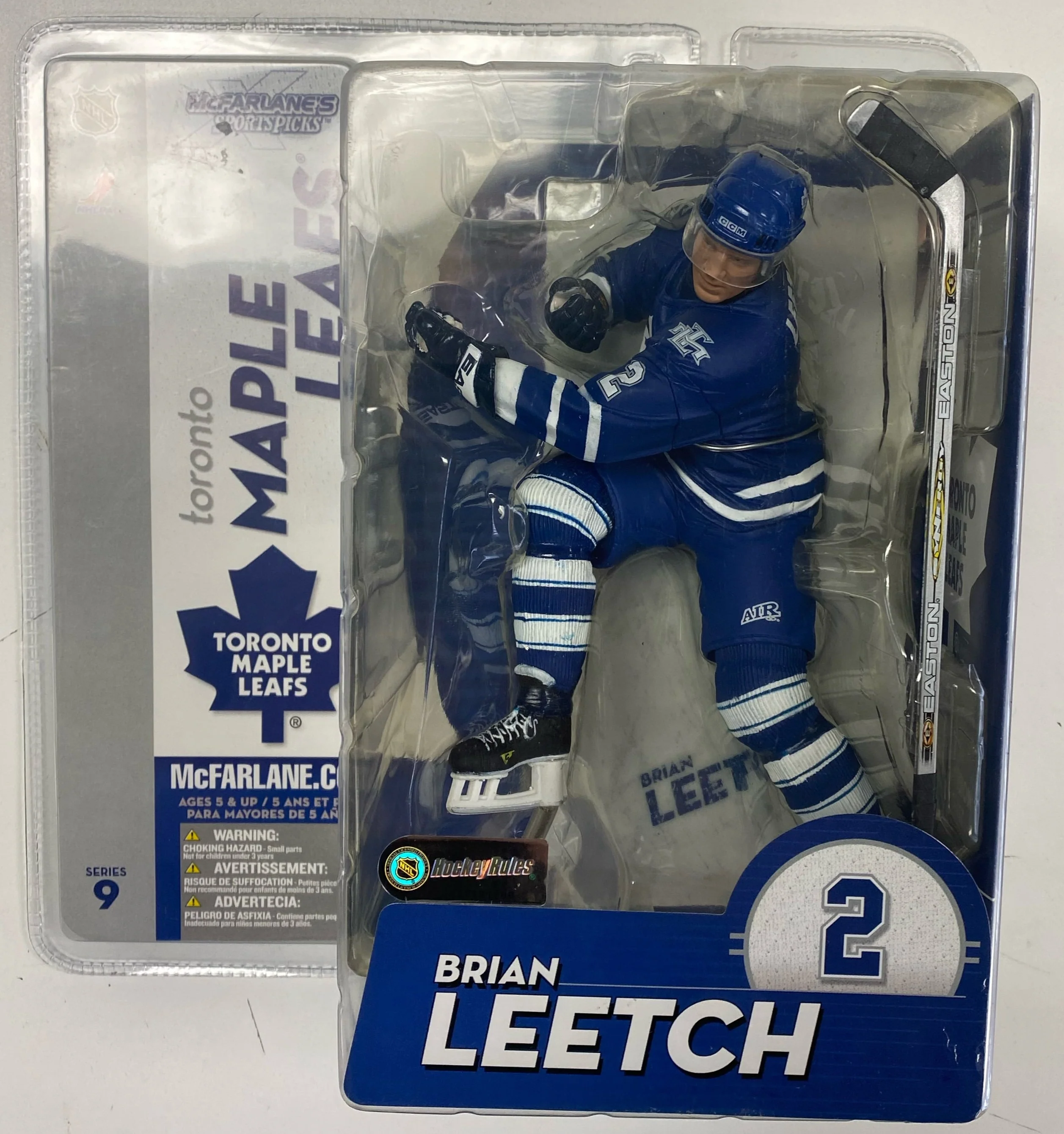 McFarlane Toys - NHL - Toronto Maple Leafs - Brian Leetch Figure