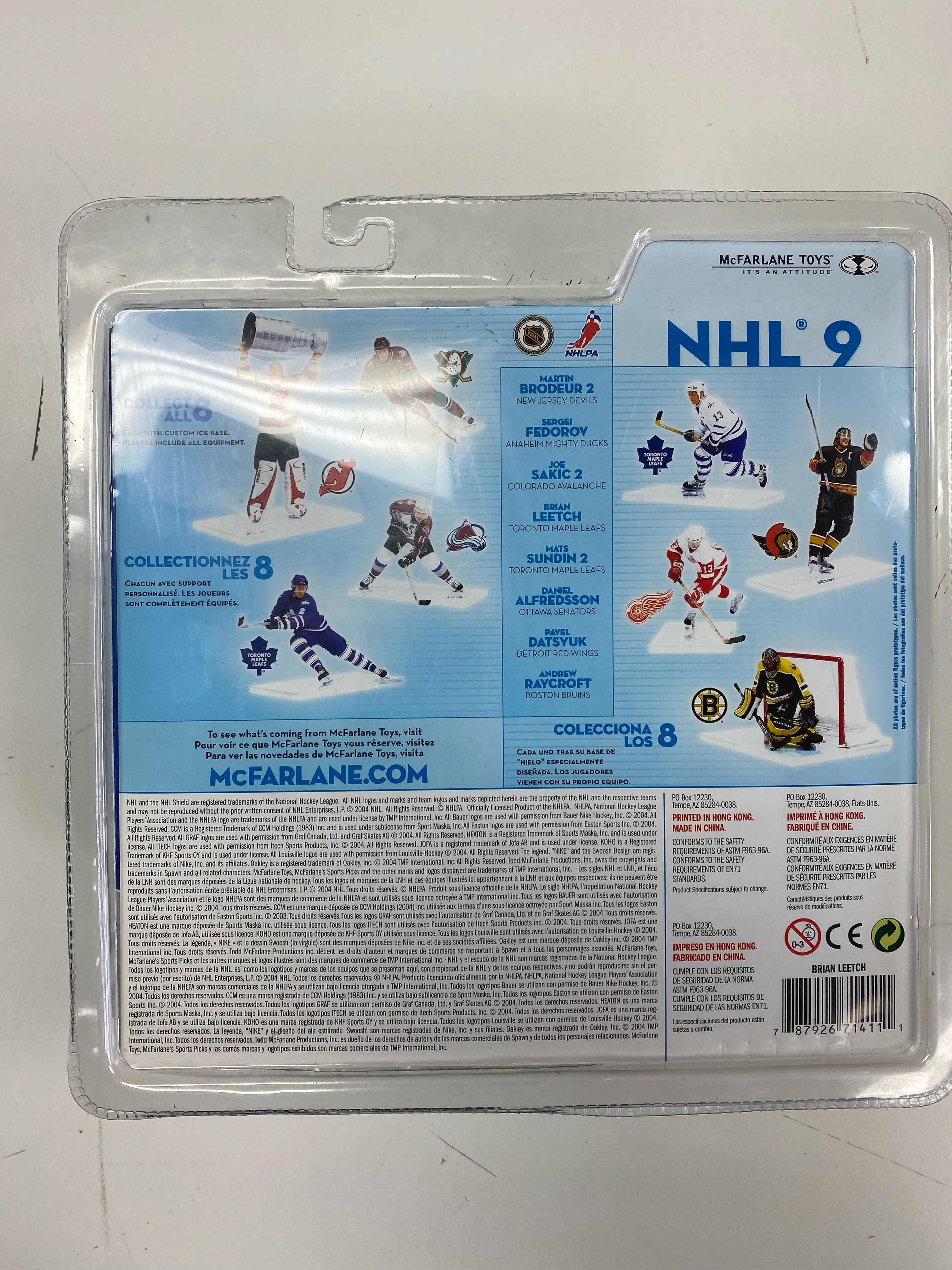 McFarlane Toys - NHL - Toronto Maple Leafs - Brian Leetch Figure - Image 2