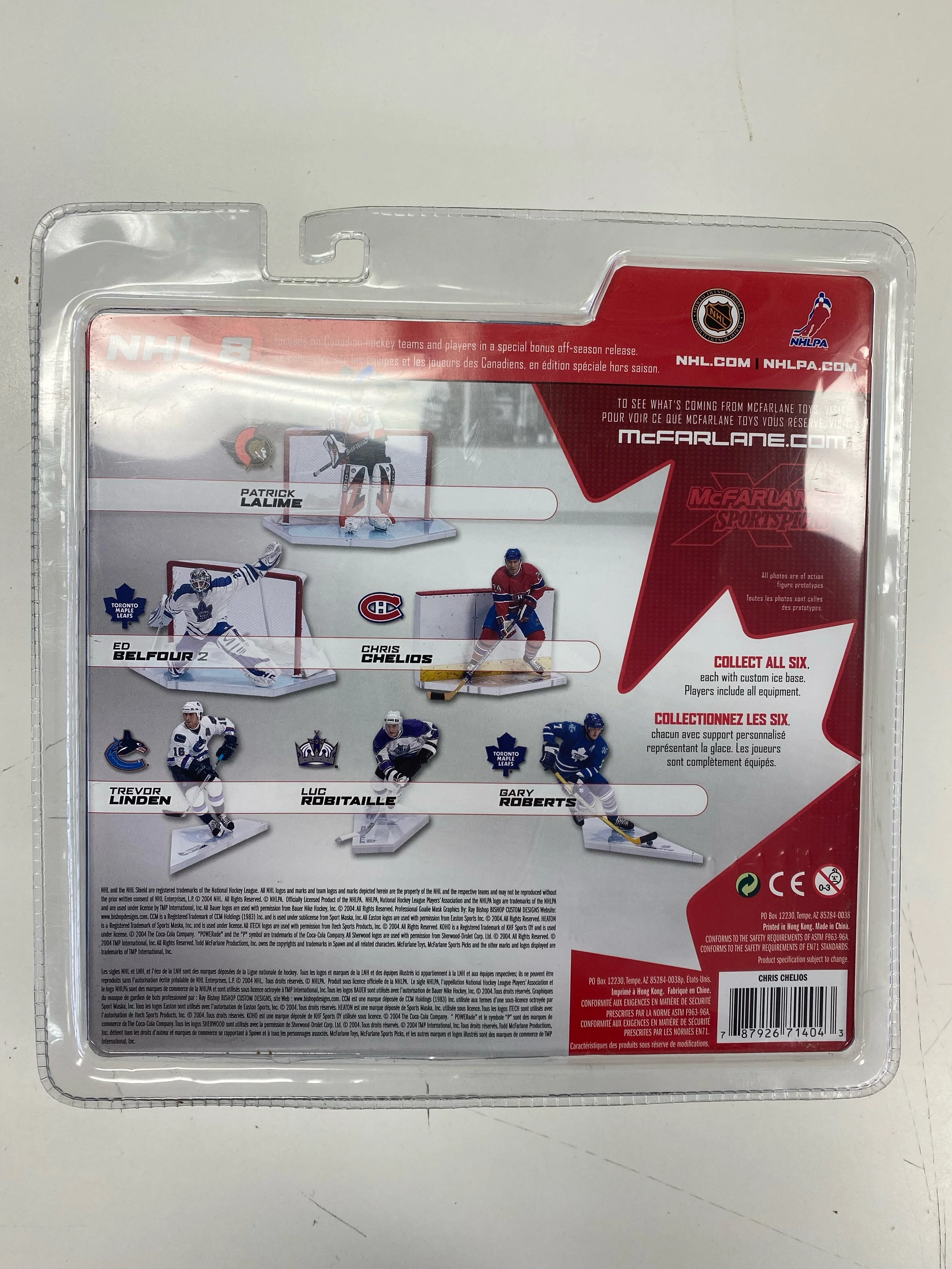 McFarlane Toys - NHL - Montreal Canadiens - Chris Chelios Figure - Image 2