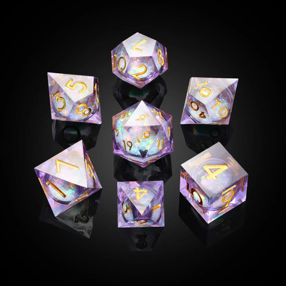 Merchant Guild House - Dice - Moonblush - Iridescent Liquid Core