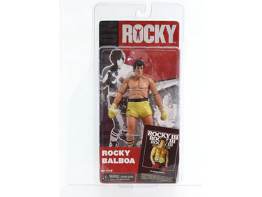 NECA - 2012 - Rocky III - Rocky Balboa in Gold Trunks - Action Figure