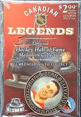 NHL - Canadian Legends - Official Hockey Hall of Fame - Medallion Collection - Jean Beliveau
