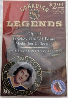 NHL - Canadian Legends - Official Hockey Hall of Fame - Medallion Collection - Paul Coffey