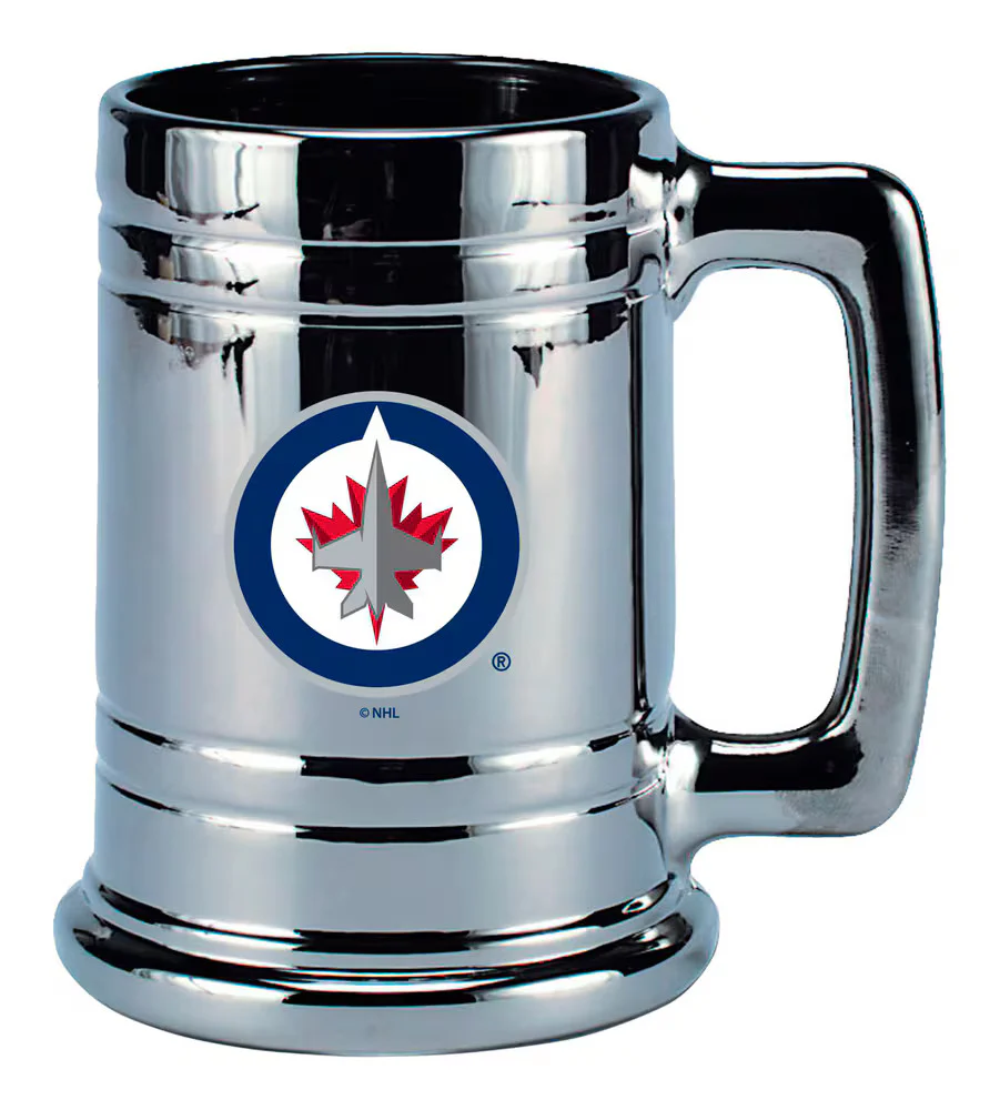 NHL - Winnipeg Jets - Chrome - Beverage Stein