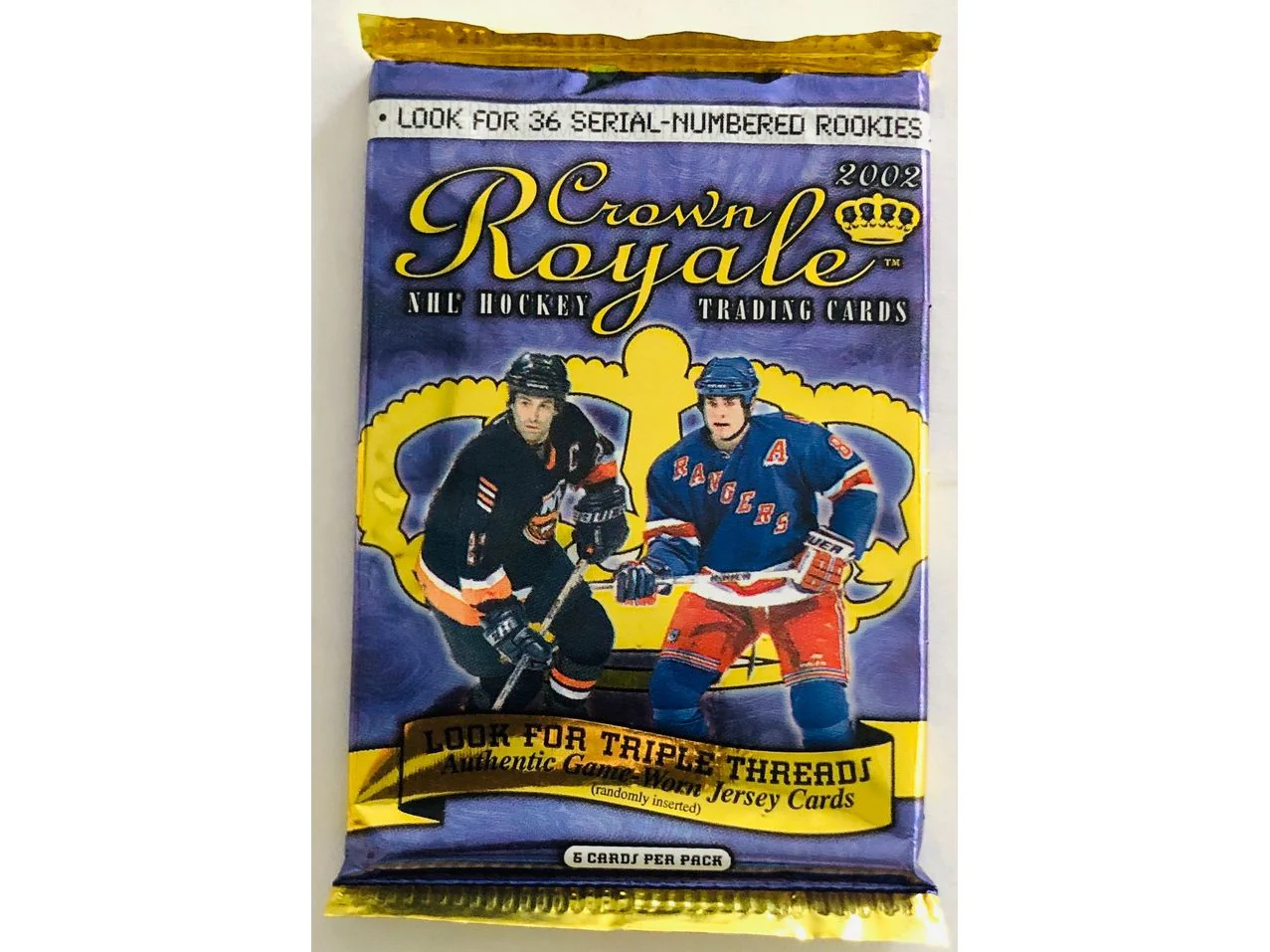 Pacific Trading Cards - 2002 - Hockey - Crown Royale - Pack