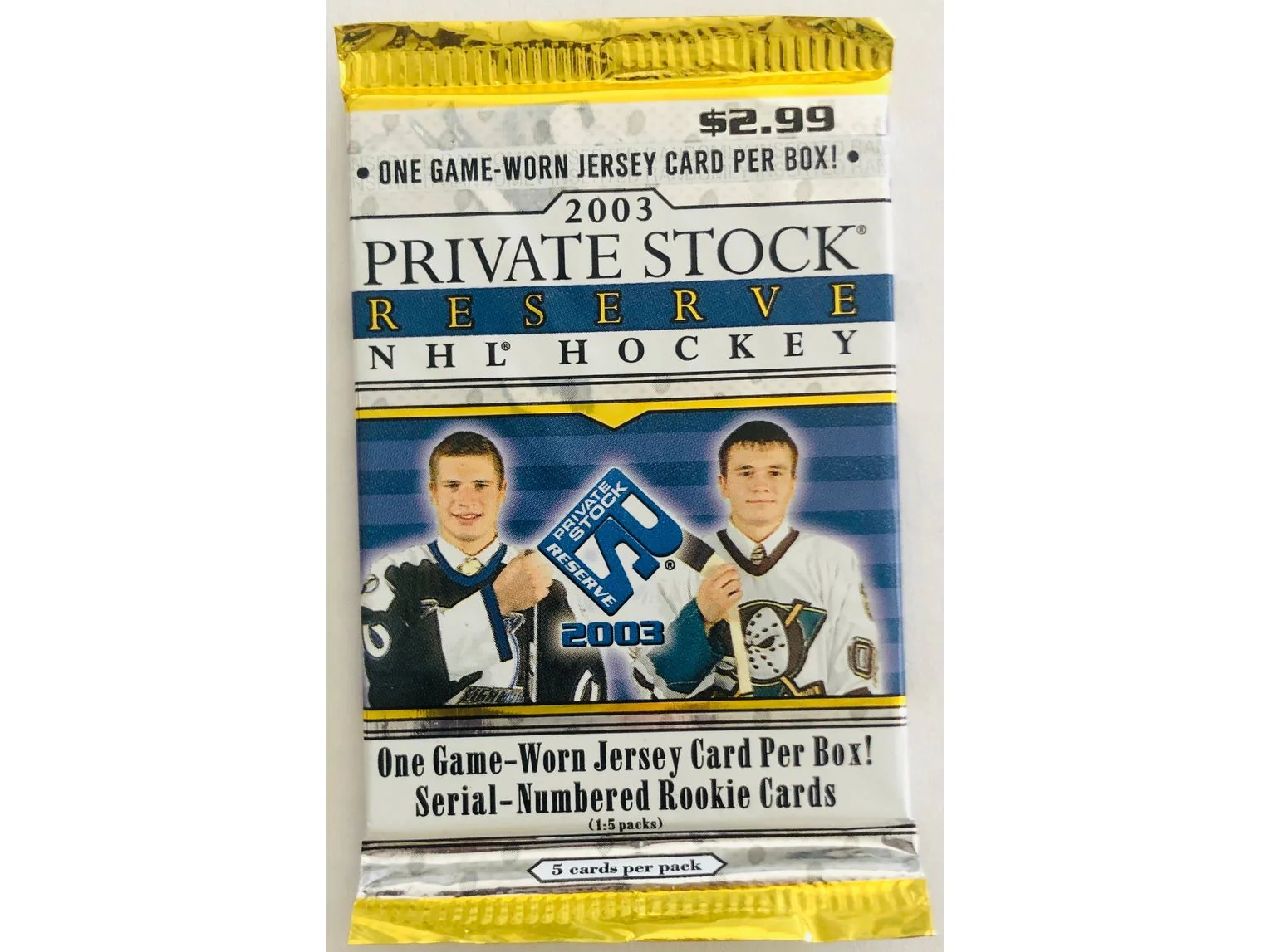 Pacific Trading Cards - 2003 - Hockey - Private Stock - Reserve - Pack