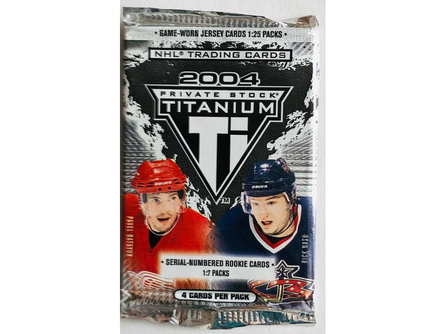 Pacific Trading Cards - 2004 - Hockey - Private Stock - Titanium - Pack - Image 2