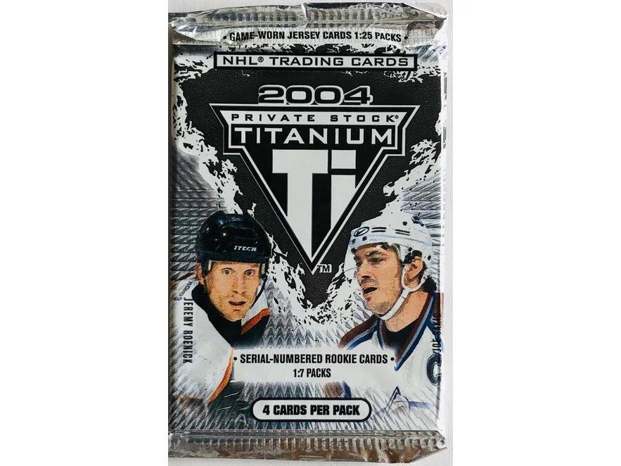 Pacific Trading Cards - 2004 - Hockey - Private Stock - Titanium - Pack - Image 3