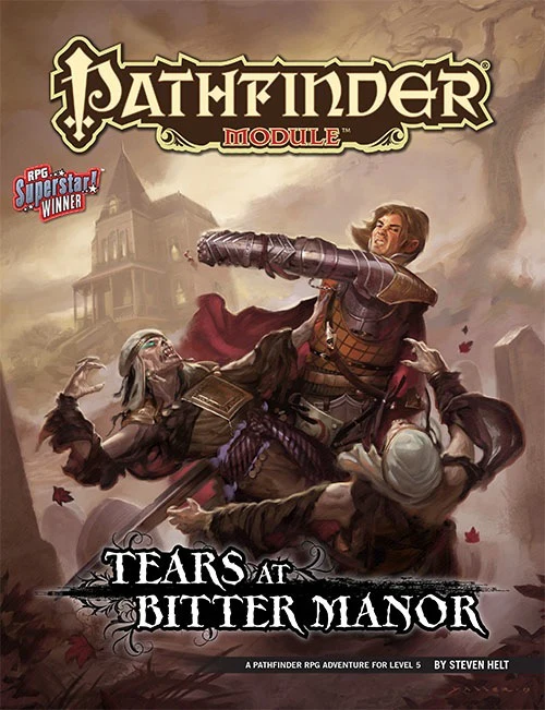 Paizo - Pathfinder - 3.5 OLG Module - Tears at Bitter Manor - PF0030