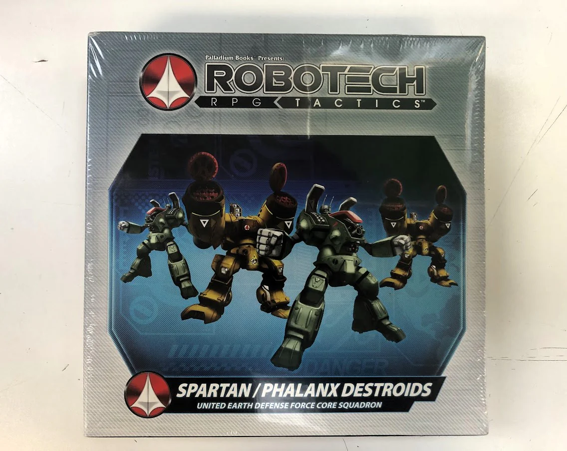 Palladium - Robotech Roleplaying Game - United Earth Defense Force Core Squadron - Spartan Phalanx Destroids - 55203