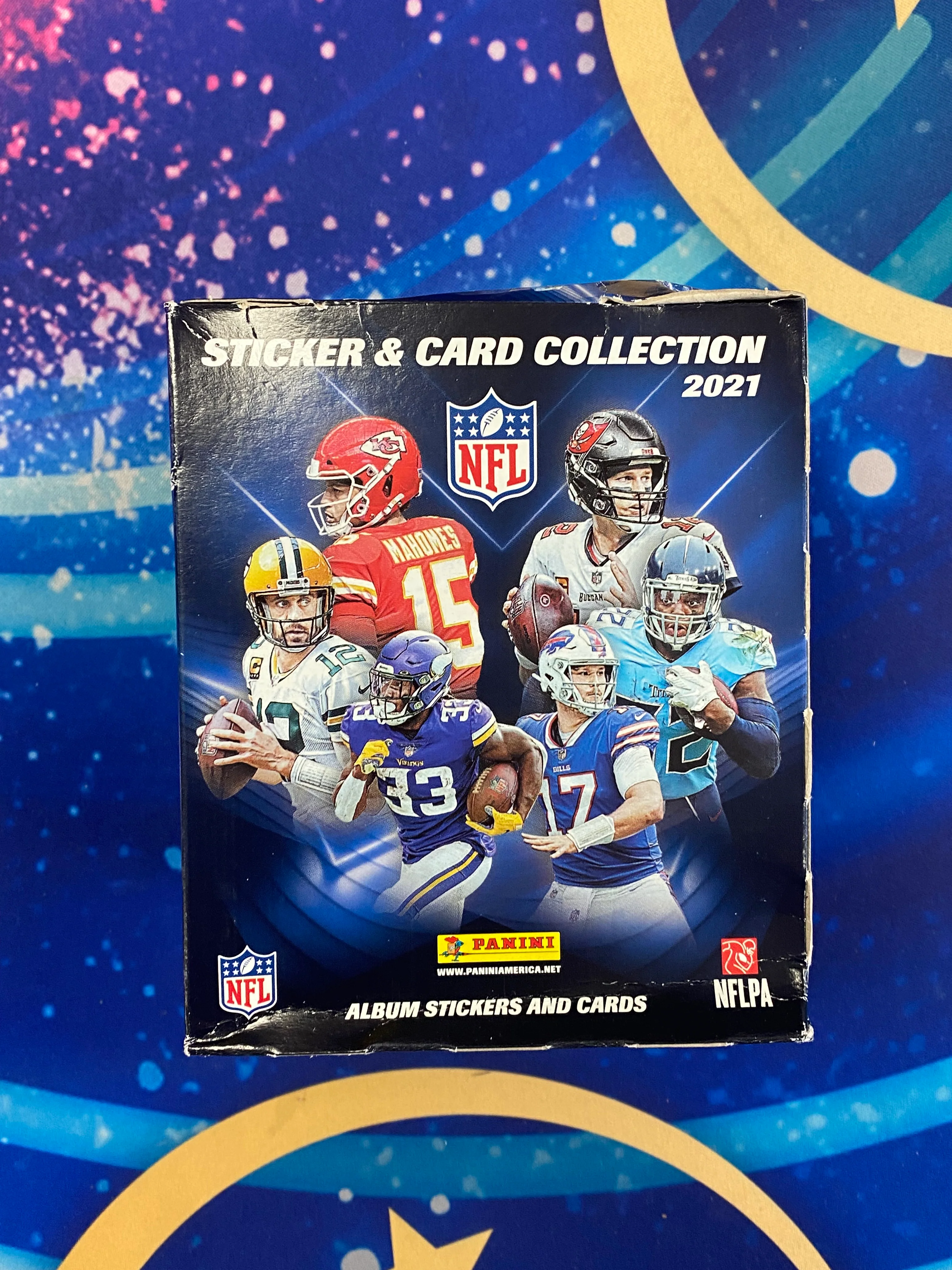 Panini - 2021 - Football - NFL Sticker - Sticker Box - DAMAGED BOX - Resealed - Image 7