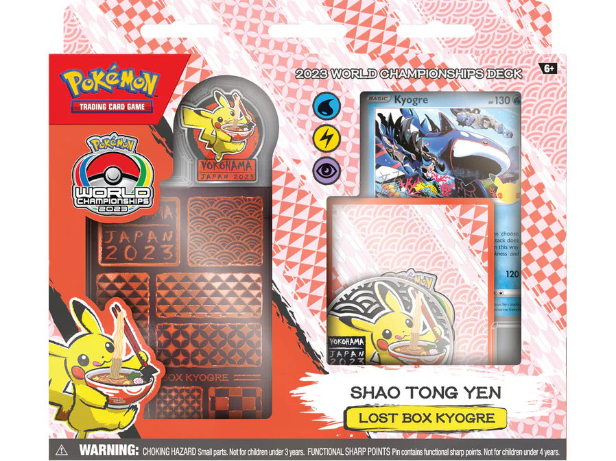 Pokemon - 2023 World Championships Deck - Shao Tong Yen Lost Box Kyogre