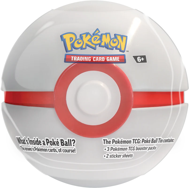 Pokemon - 2024 - Q4 Pokeball Collector Tin - Premier Pokeball