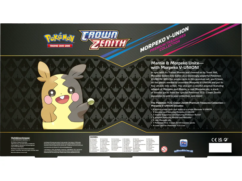 Pokemon - Crown Zenith - Morpeko Premium Treasures Collection - Image 2