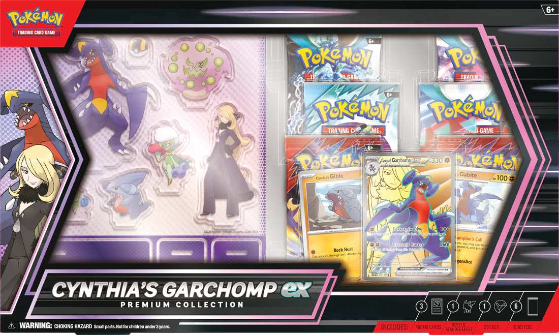 Pokemon - Cynthias Garchomp EX - Premium Collection Box