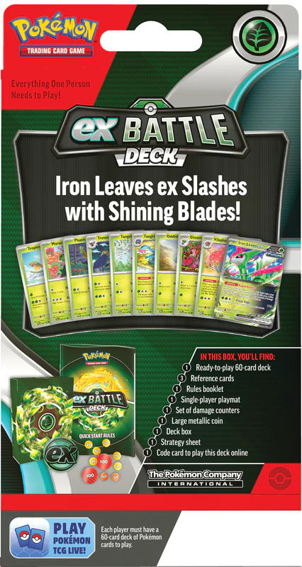 Pokemon - EX Battle Decks - Iron Leaves EX - Image 2