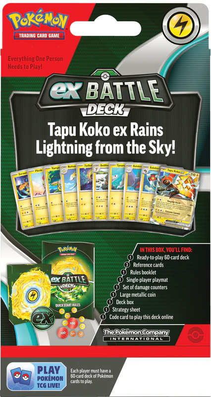 Pokemon - EX Battle Decks - Tapu Koko EX - Image 2