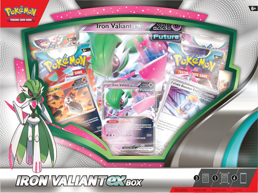 Pokemon - Iron Valiant EX - Collection Box