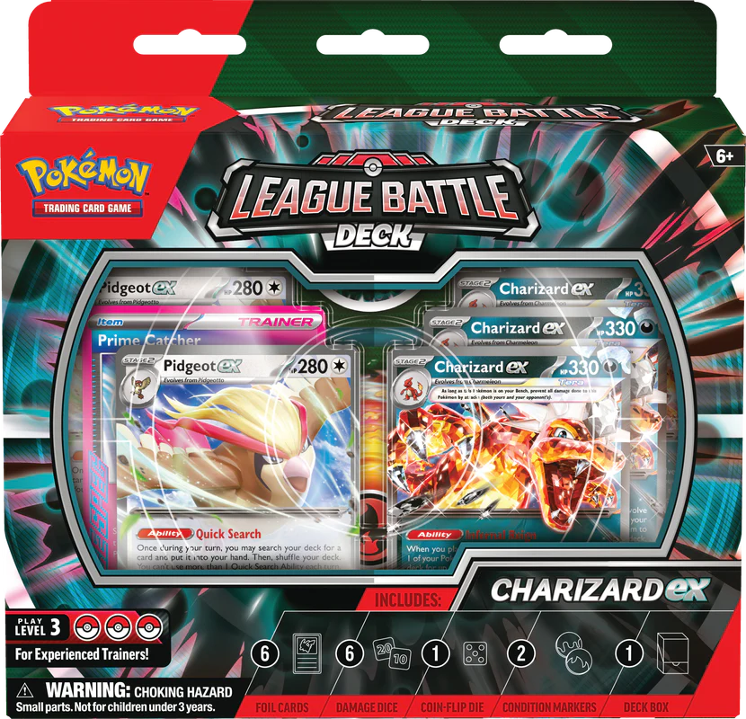 Pokemon - League Battle Deck - Charizard EX