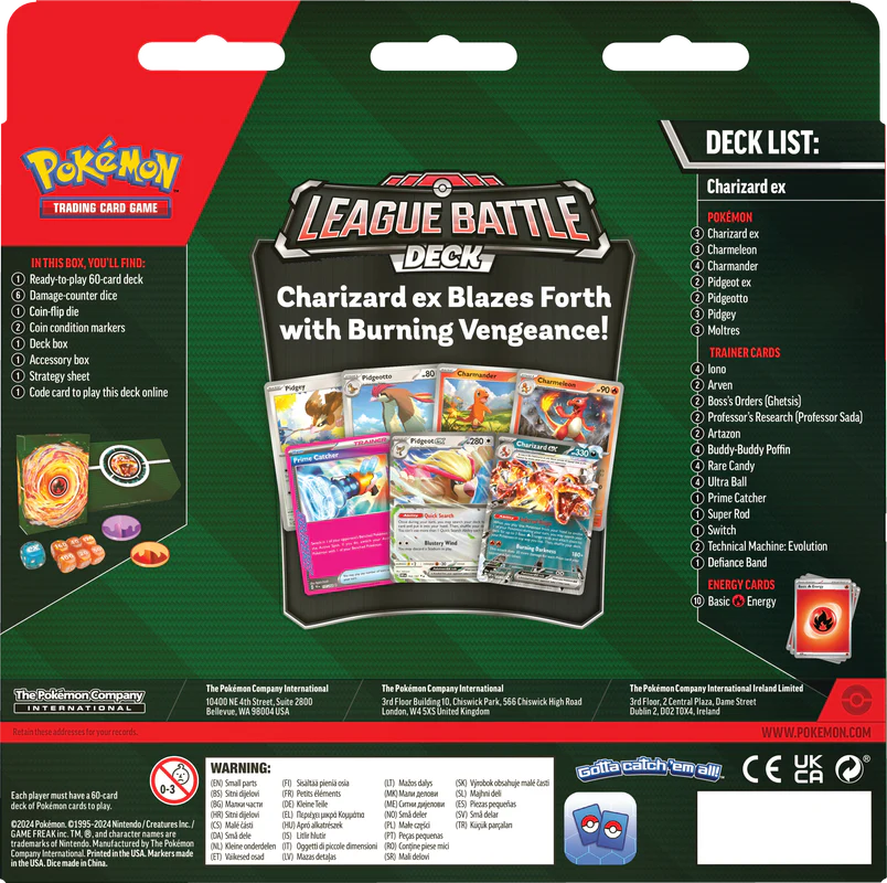 Pokemon - League Battle Deck - Charizard EX - Image 2