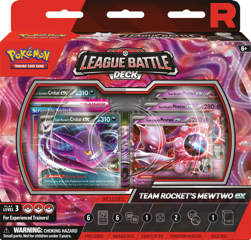 Pokemon - League Battle Deck - Team Rockets - Mewtwo EX