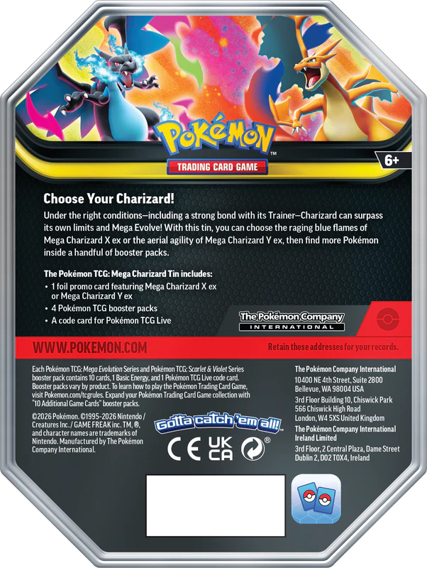 Pokémon - Mega Evolution - Mega Charizard Y - Tin - Image 2