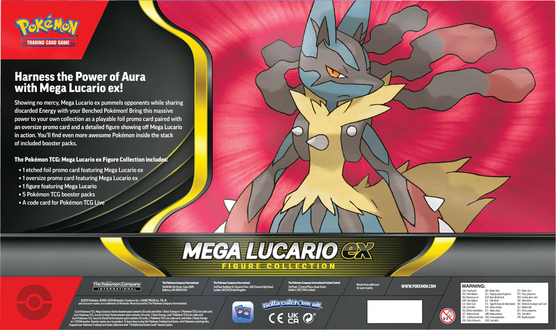Pokemon - Mega Evolution - Mega Lucario - EX Figure Collection - Image 4