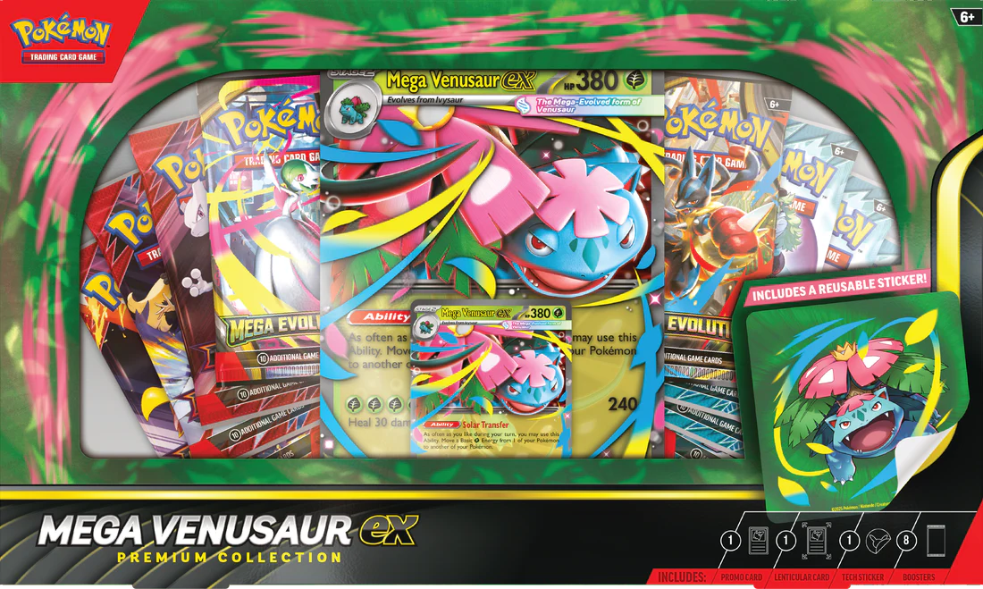 Pokemon - Mega Venusaur EX - Premium Collection Box