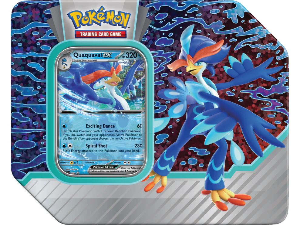 Pokemon - Paldea Partner Tin - Quaquaval EX