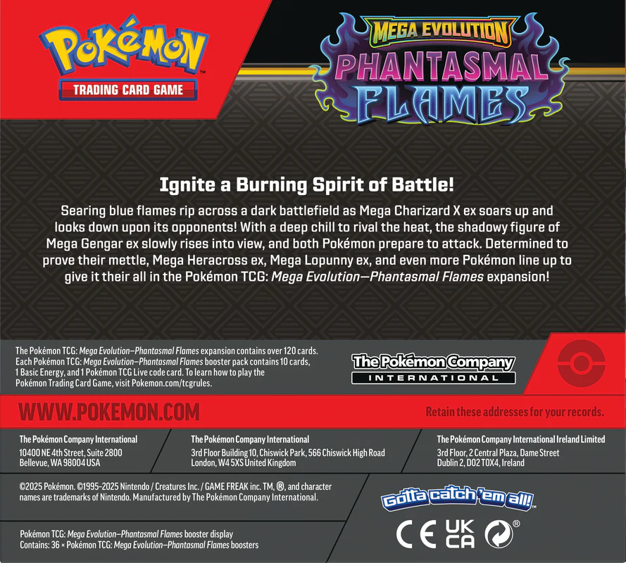 Pokémon - Mega Evolution - Phantasmal Flames - 3 Pack Blister - Sneasel - Image 2