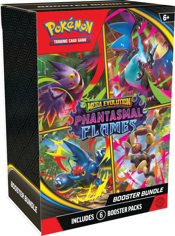 Pokémon - Mega Evolution - Phantasmal Flames - Booster Bundle