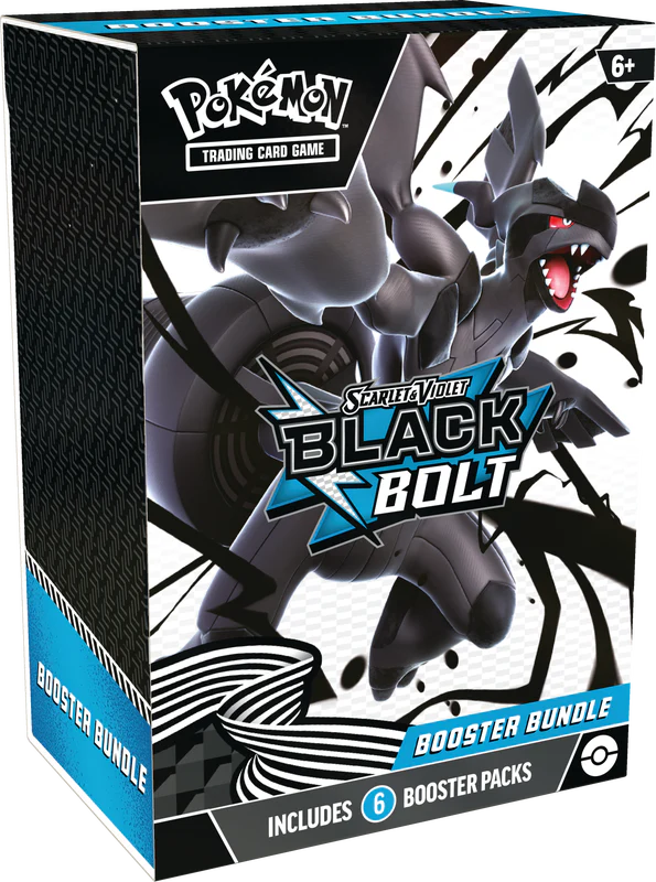 Pokemon - Scarlet and Violet - Black and White - Black Bolt - Booster Bundle
