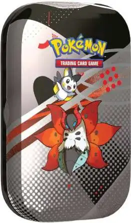 Pokemon - Scarlet and Violet - Black and White - Unova Mini Tin - Volcarona and Emolga