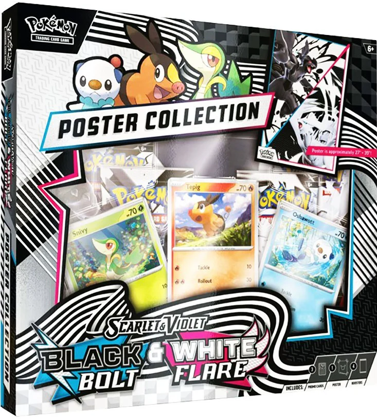 Pokemon - Scarlet and Violet - Black and White - Unova Poster Collection Box