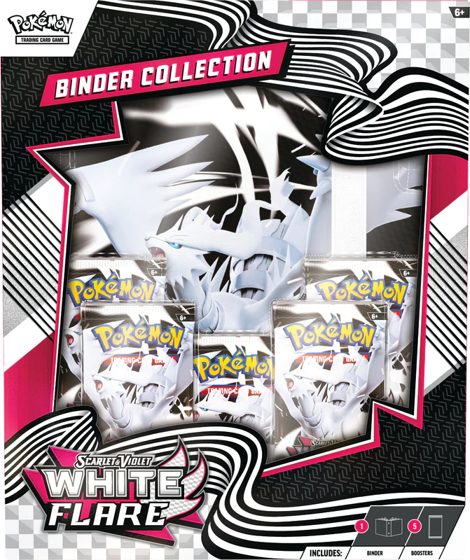 Pokemon - Scarlet and Violet - Black and White - White Flare - Binder Collection