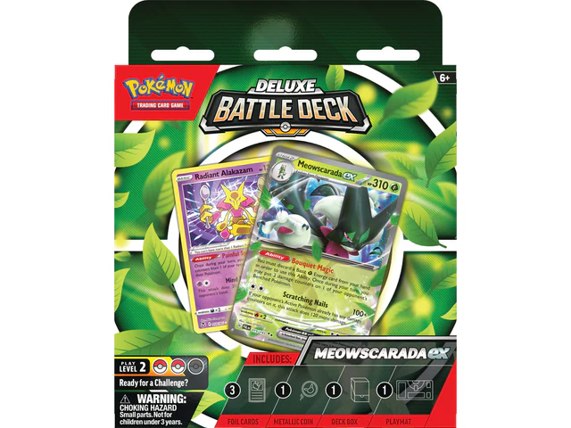 Pokemon - Scarlet and Violet - Deluxe Battle Decks - Meowscarda EX