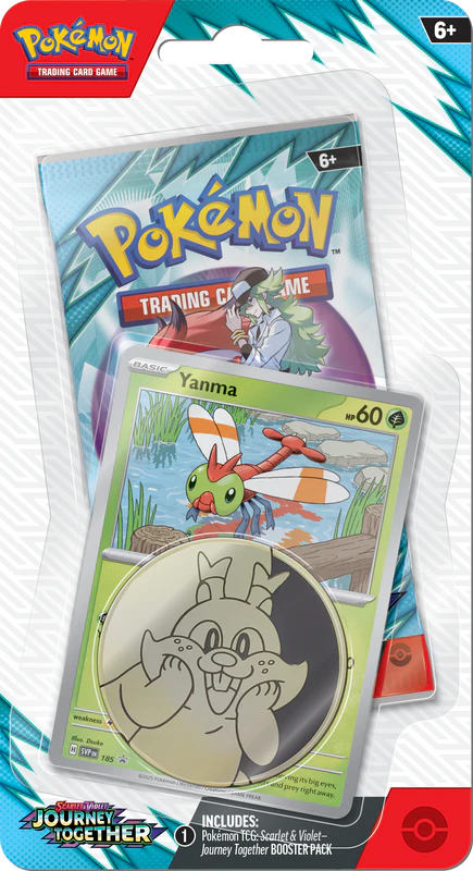 Pokémon - Scarlet and Violet - Journey Together - Checklane Blister - Yanma
